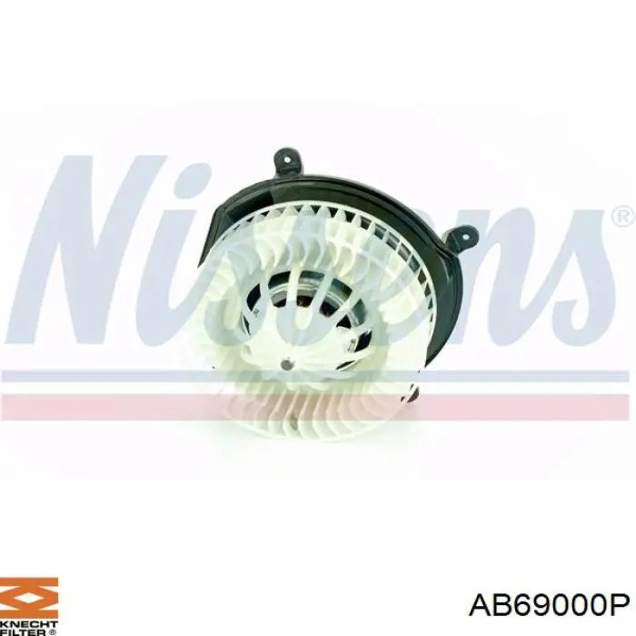 AB69000P Knecht-Mahle motor eléctrico, ventilador habitáculo