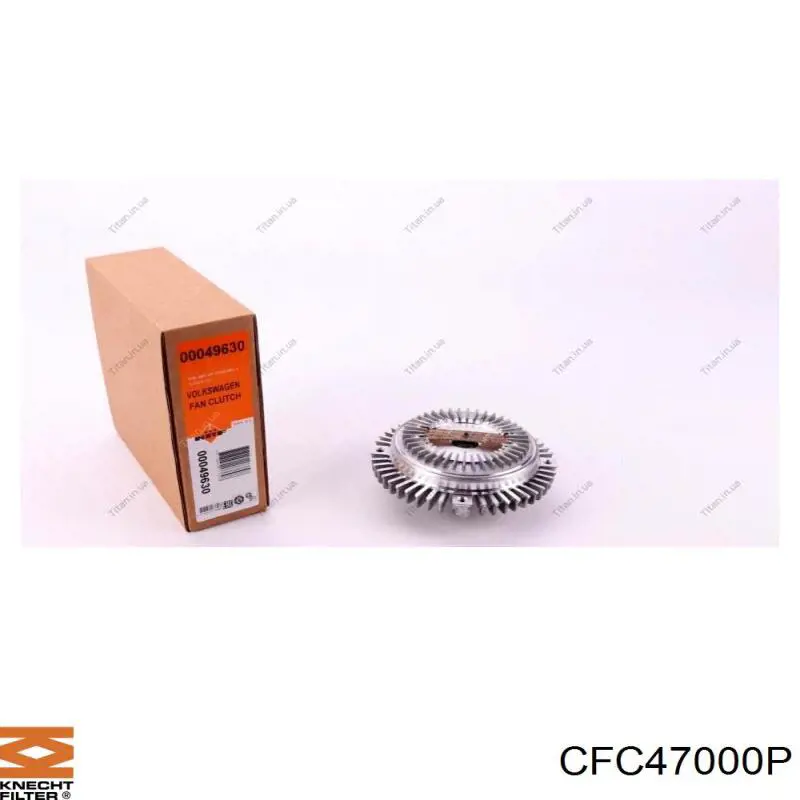 CFC47000P Knecht-Mahle embrague, ventilador del radiador