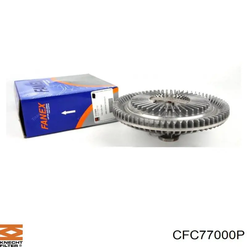 CFC77000P Knecht-Mahle embrague, ventilador del radiador