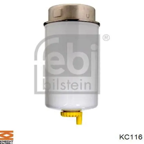 KC116 Knecht-Mahle filtro combustible