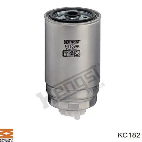 KC182 Knecht-Mahle filtro combustible