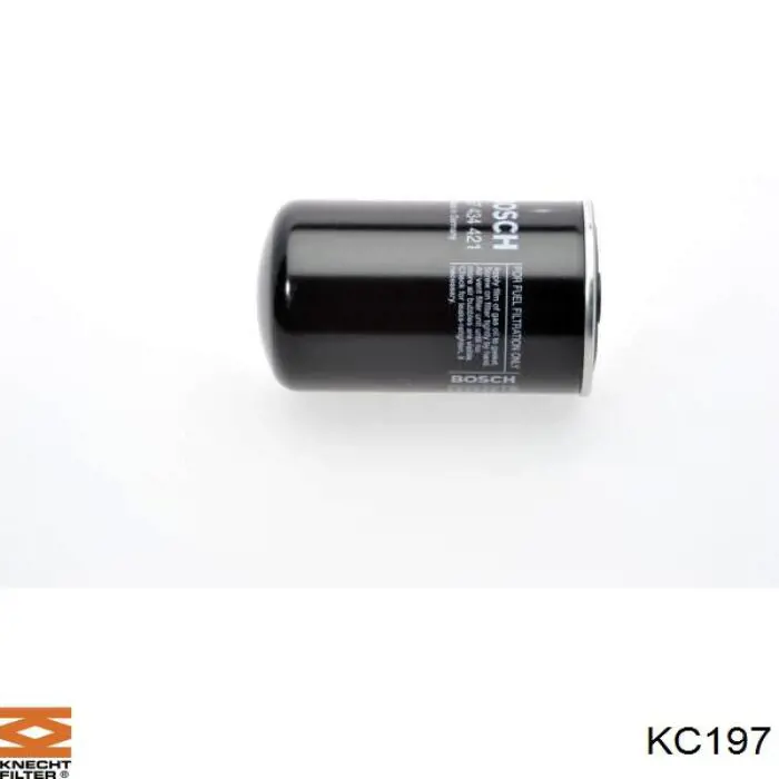 KC197 Knecht-Mahle filtro de combustible