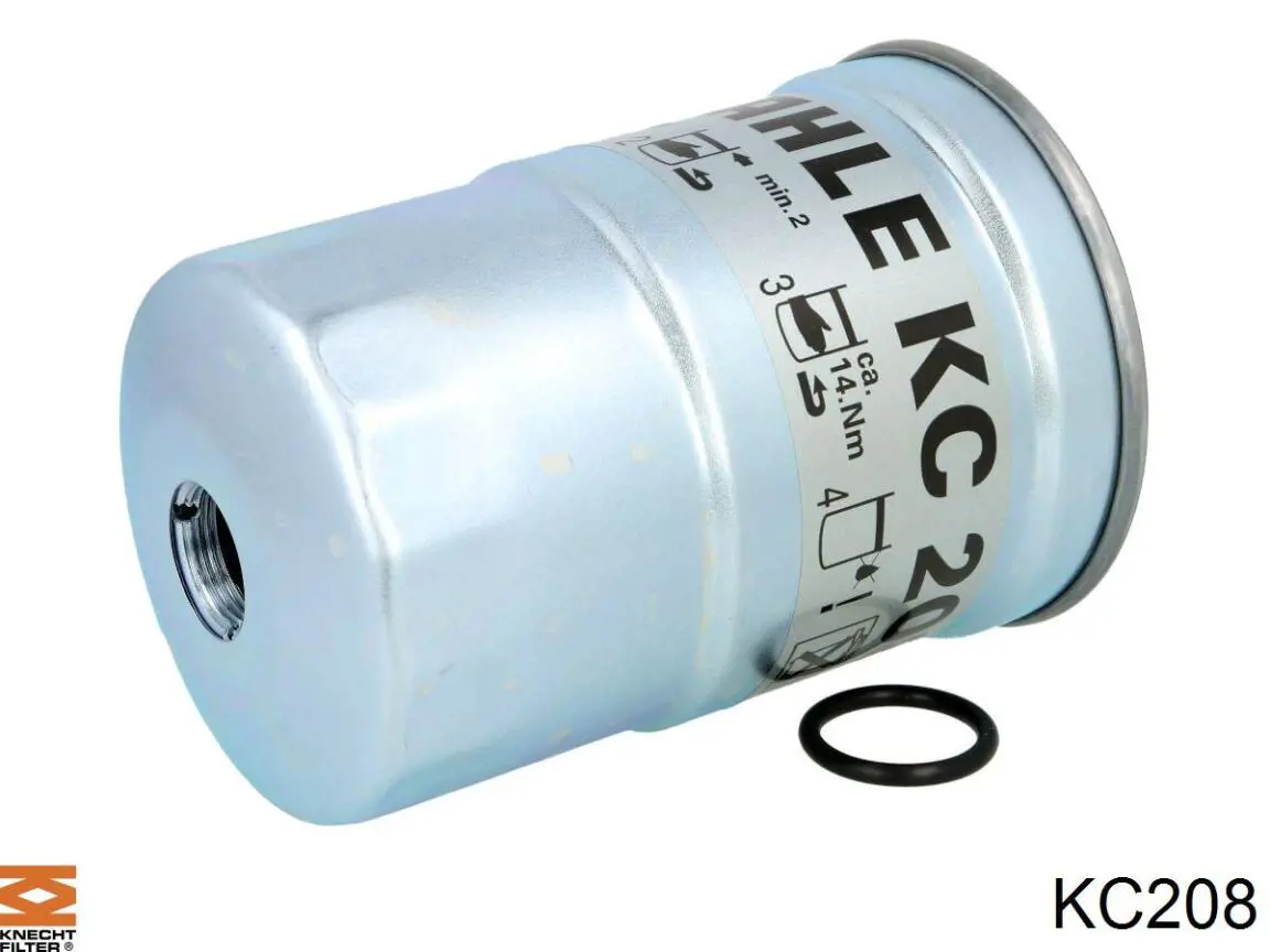 KC208 Knecht-Mahle filtro combustible