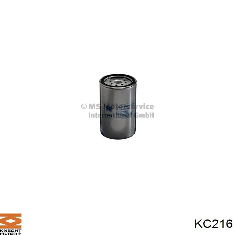 KC216 Knecht-Mahle filtro combustible