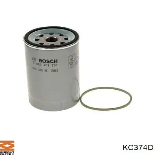 KC374D Knecht-Mahle filtro combustible