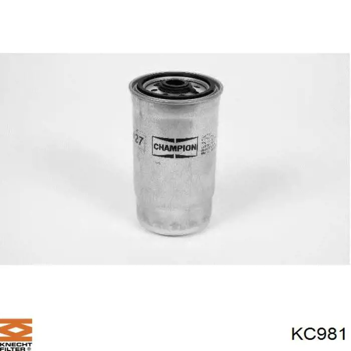 KC981 Knecht-Mahle filtro combustible