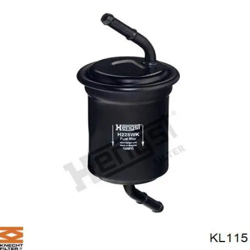 Filtro combustible Mazda 323 BG