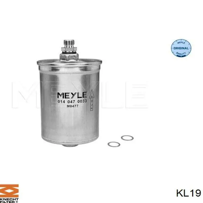 KL19 Knecht-Mahle filtro combustible