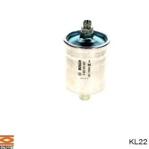 KL22 Knecht-Mahle filtro combustible