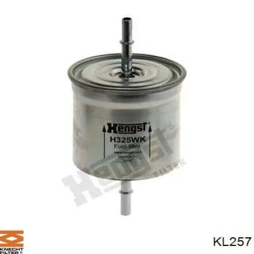 KL257 Knecht-Mahle filtro combustible