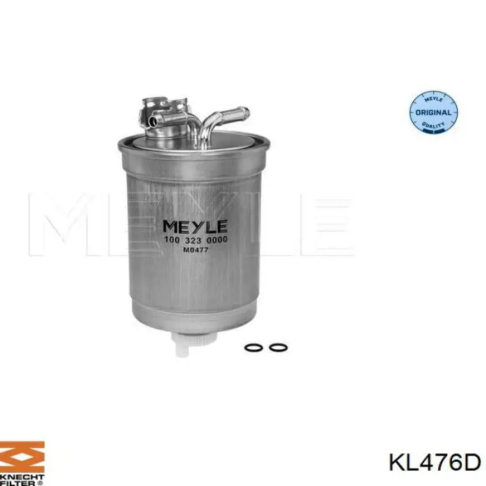 KL476D Knecht-Mahle filtro combustible