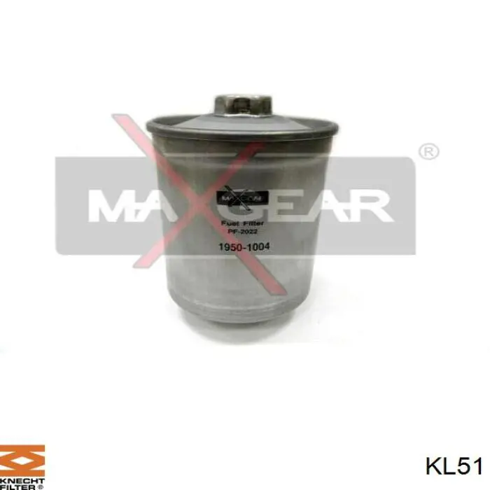 KL51 Knecht-Mahle filtro combustible