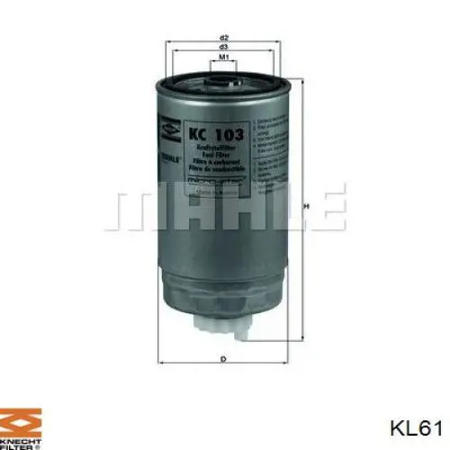 Filtro combustible Ford Ka RBT