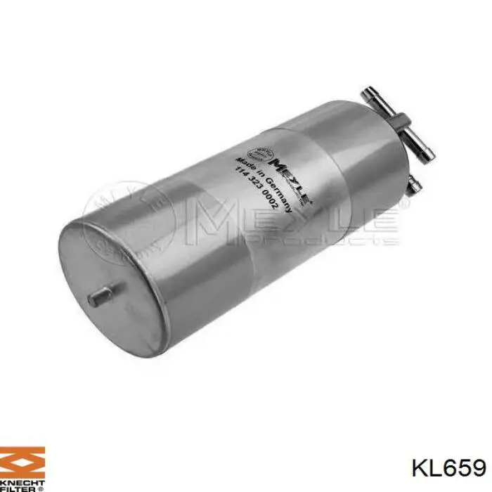 KL659 Knecht-Mahle filtro combustible