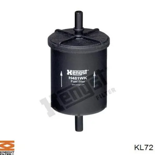 Filtro combustible Renault Scenic 2 JM0, JM1