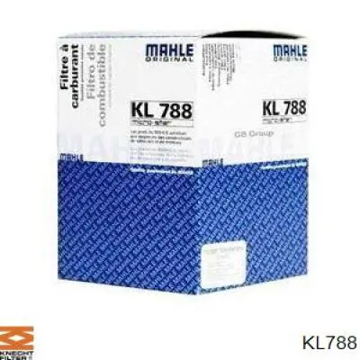 KL788 Knecht-Mahle filtro de combustible