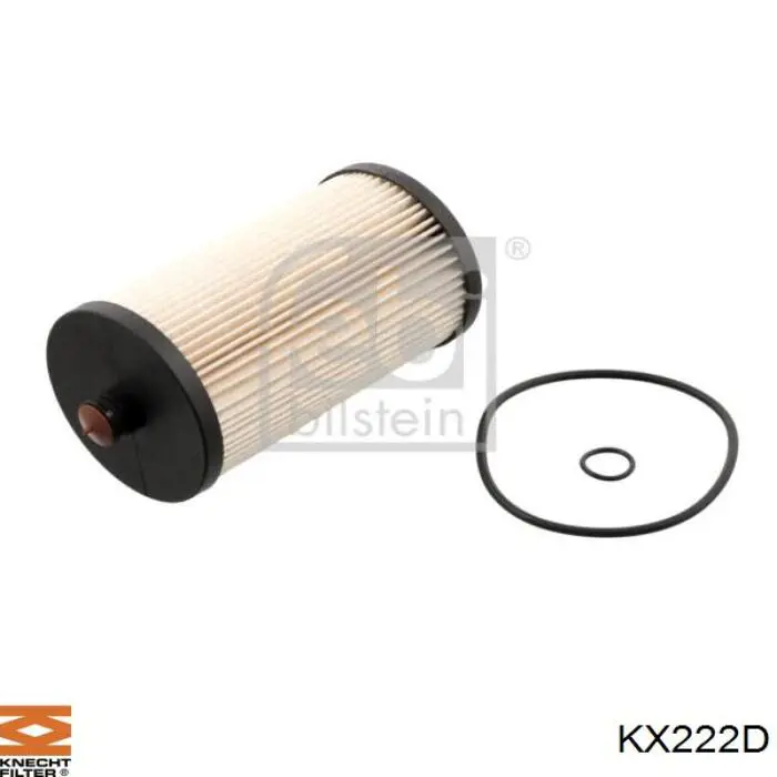 KX222D Knecht-Mahle filtro combustible