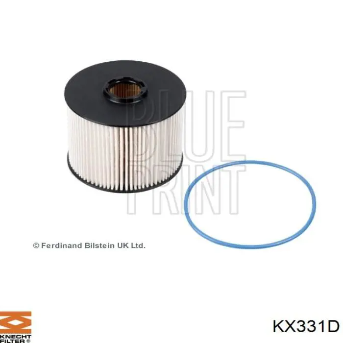 KX331D Knecht-Mahle filtro combustible