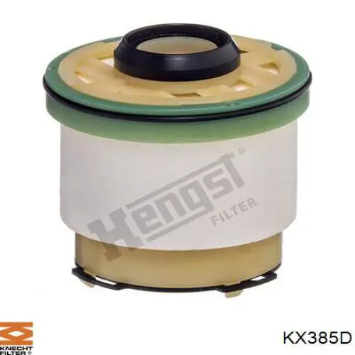 KX385D Knecht-Mahle filtro combustible