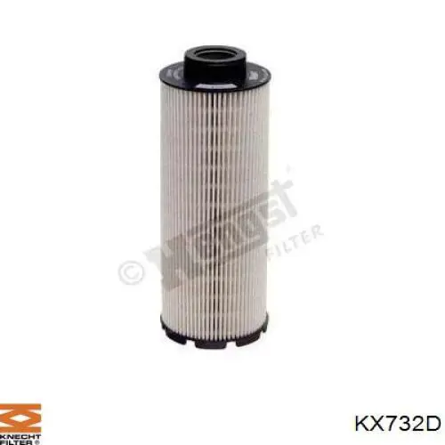 KX732D Knecht-Mahle filtro combustible