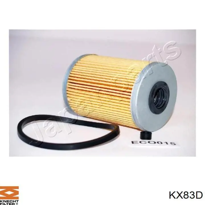 KX83D Knecht-Mahle filtro combustible