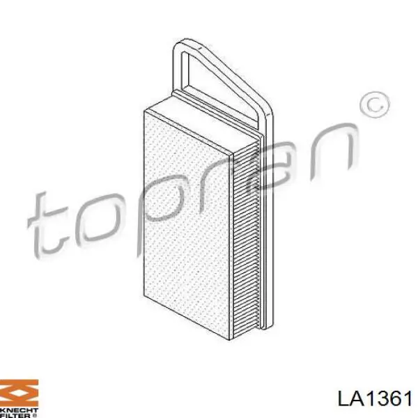 LA1361 Knecht-Mahle filtro de habitáculo