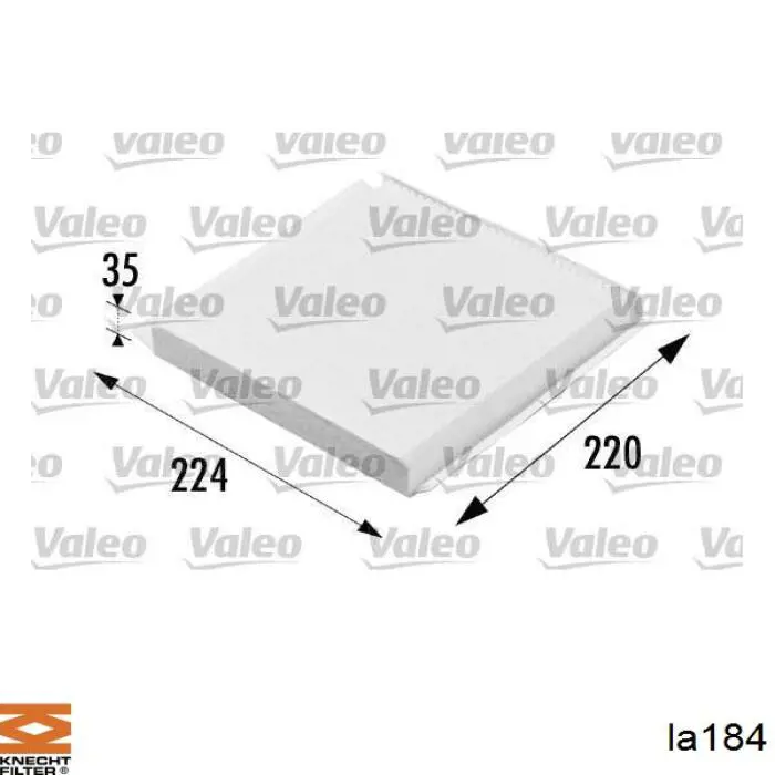 Filtro de habitáculo Peugeot Partner 1 5F