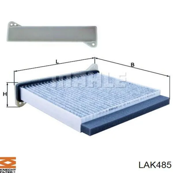 LAK485 Knecht-Mahle filtro habitáculo