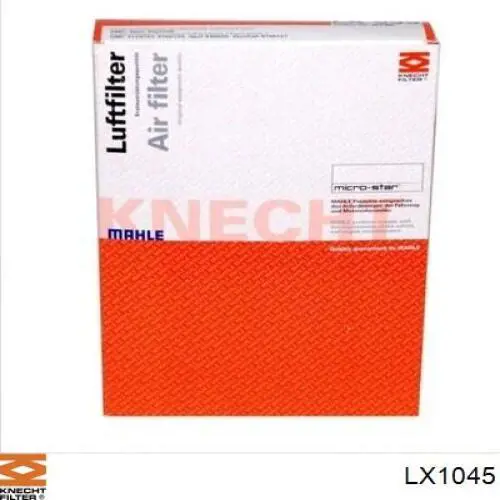 LX1045 Knecht-Mahle filtro de aire