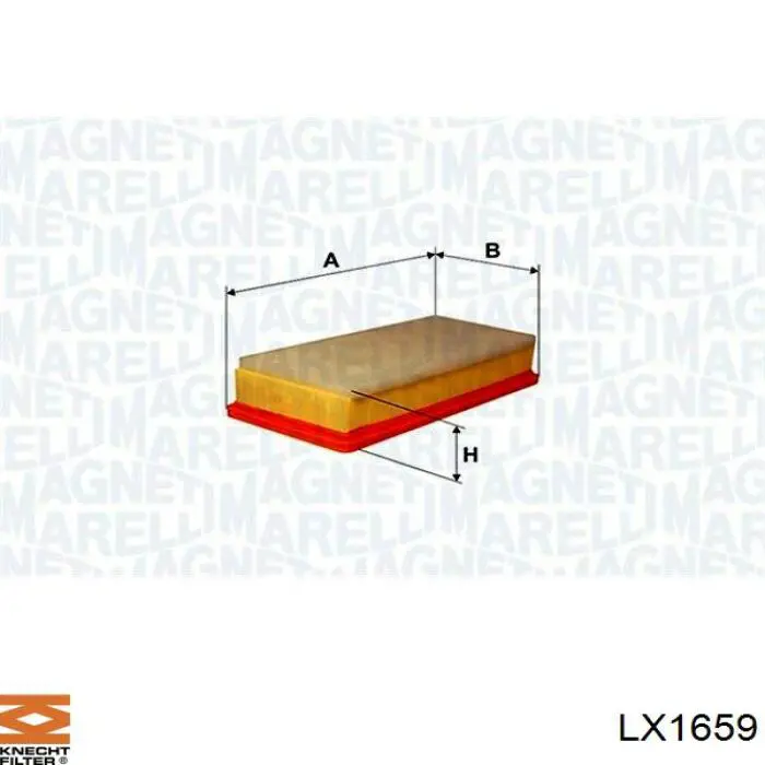 Filtro de aire Peugeot 407 6D