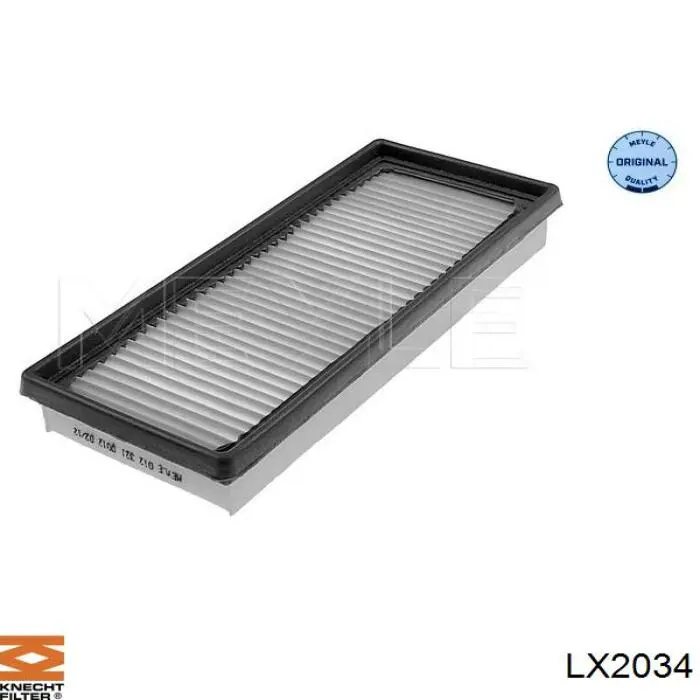 LX2034 Knecht-Mahle filtro de aire