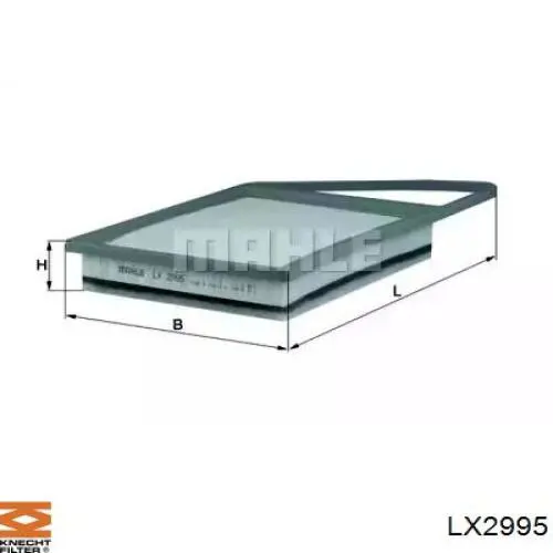 Filtro de aire Peugeot 308 1 4A, 4C