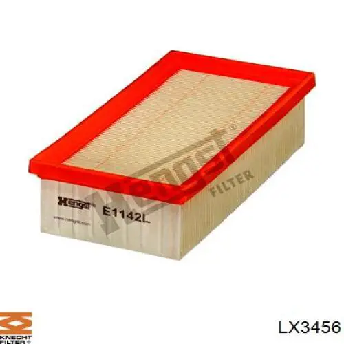 LX3456 Knecht-Mahle filtro de aire