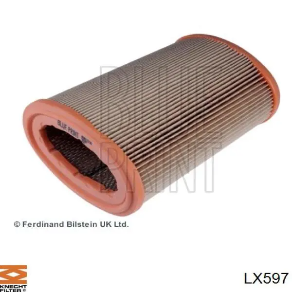 LX597 Knecht-Mahle filtro de aire