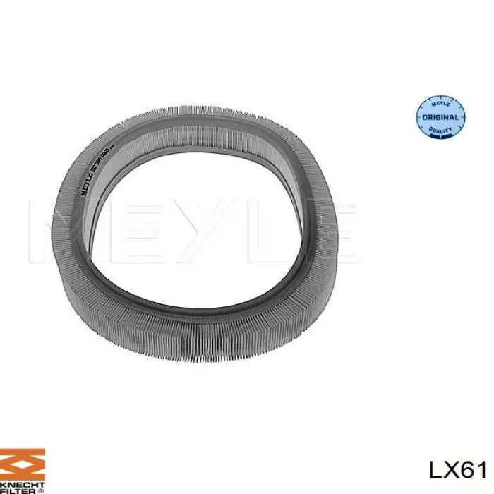 LX61 Knecht-Mahle filtro de aire