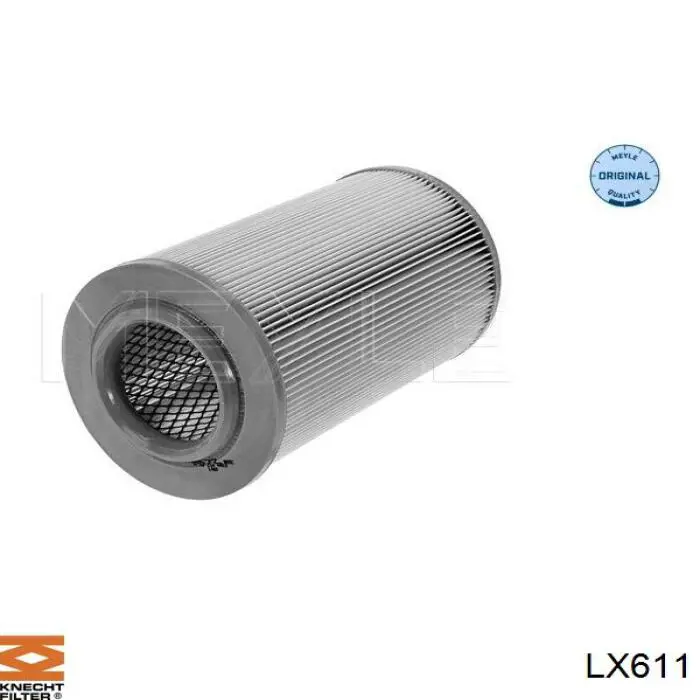 LX611 Knecht-Mahle filtro de aire