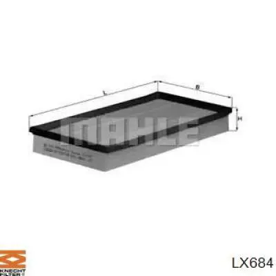 Filtro de aire Volkswagen Golf 4 1J1