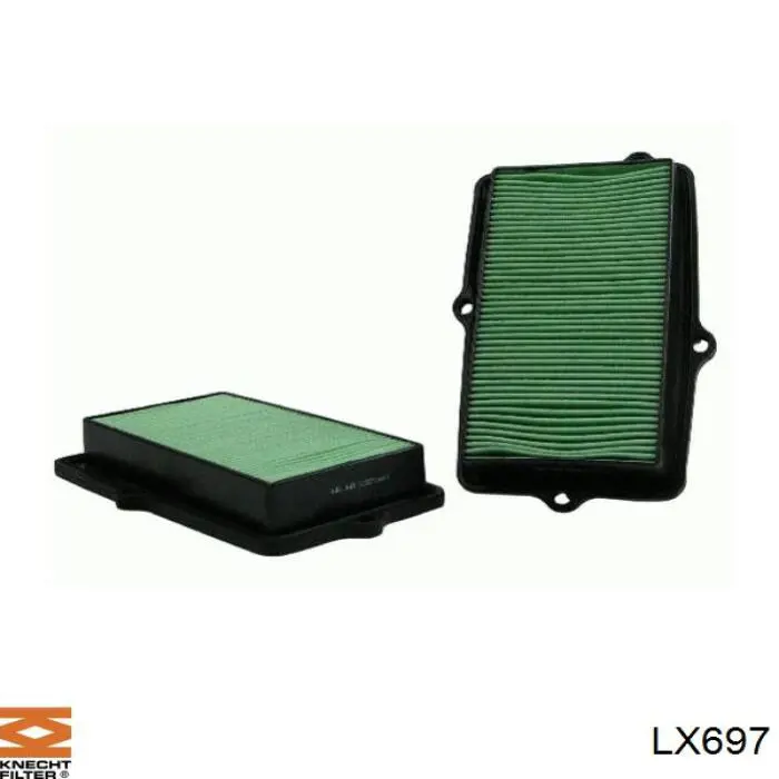 LX697 Knecht-Mahle filtro de aire