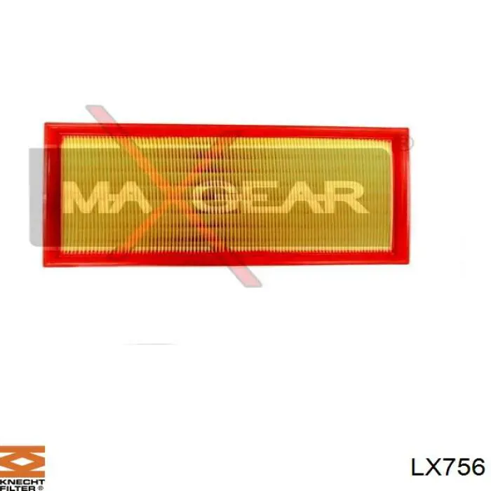 LX756 Knecht-Mahle filtro de aire