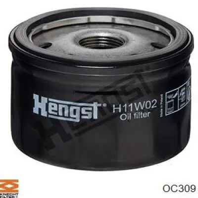 Filtro de aceite Renault Megane 1 LA0, LA1