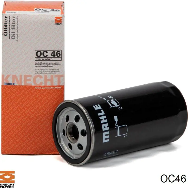 OC46 Knecht-Mahle filtro de aceite