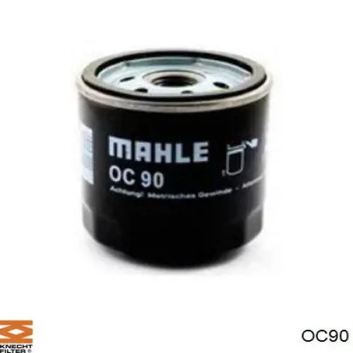 Filtro Motore Knecht OC 295 - Filettatura 3/4"-16UNF, Altezza 89.5mm, Per Manutenzione Auto! - Foto 4