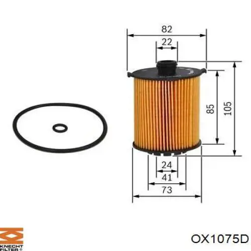 Filtro de aceite Volvo XC90 2 256