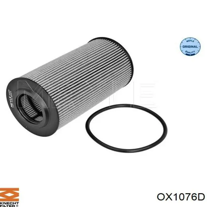 OX1076D Knecht-Mahle filtro de aceite