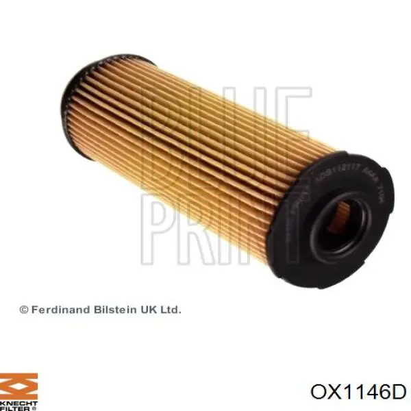 OX1146D Knecht-Mahle filtro de aceite