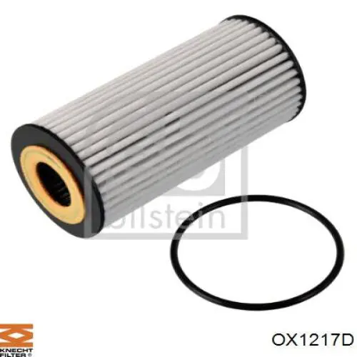 OX1217D Knecht-Mahle filtro de aceite