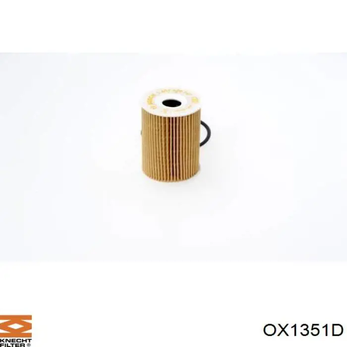 OX1351D Knecht-Mahle filtro de aceite