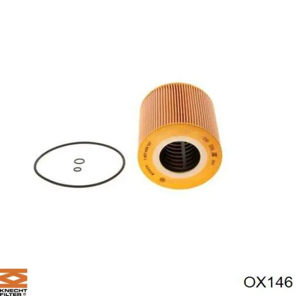 OX146 Knecht-Mahle filtro de aceite