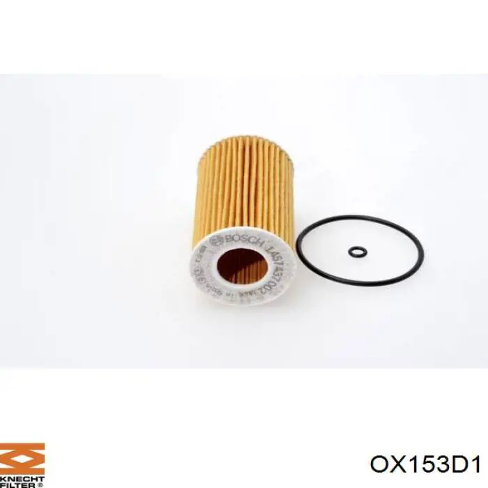 OX153D1 Knecht-Mahle filtro de aceite