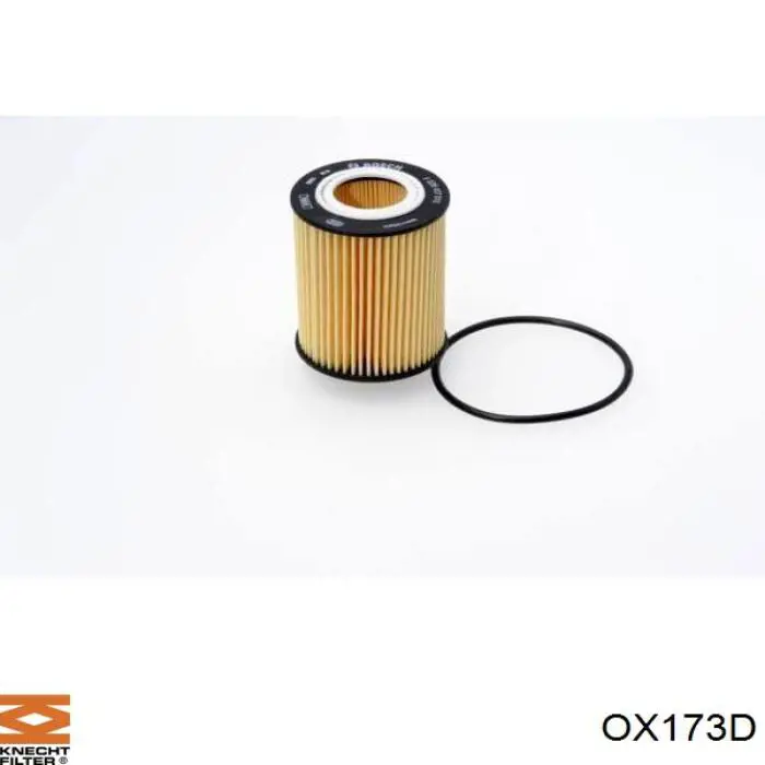 OX173D Knecht-Mahle filtro de aceite